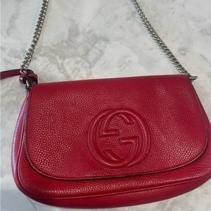 Red Gucci Satchel/Crossbody